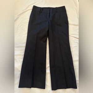 Ann Taylor Black Wide Leg Dress Pants